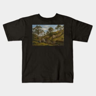 the bath of diana van diemen s land 1837 - John Glover Kids T-Shirt